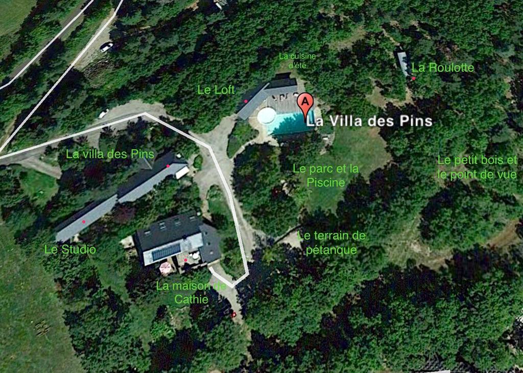 La Villa Des Pins Verrieres  Exteriér fotografie